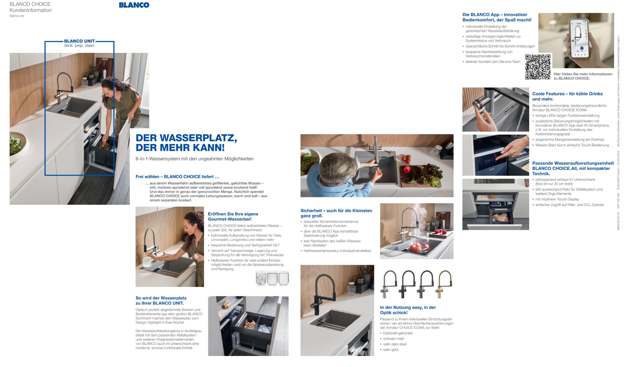 Blanco Choice Kundeninformation