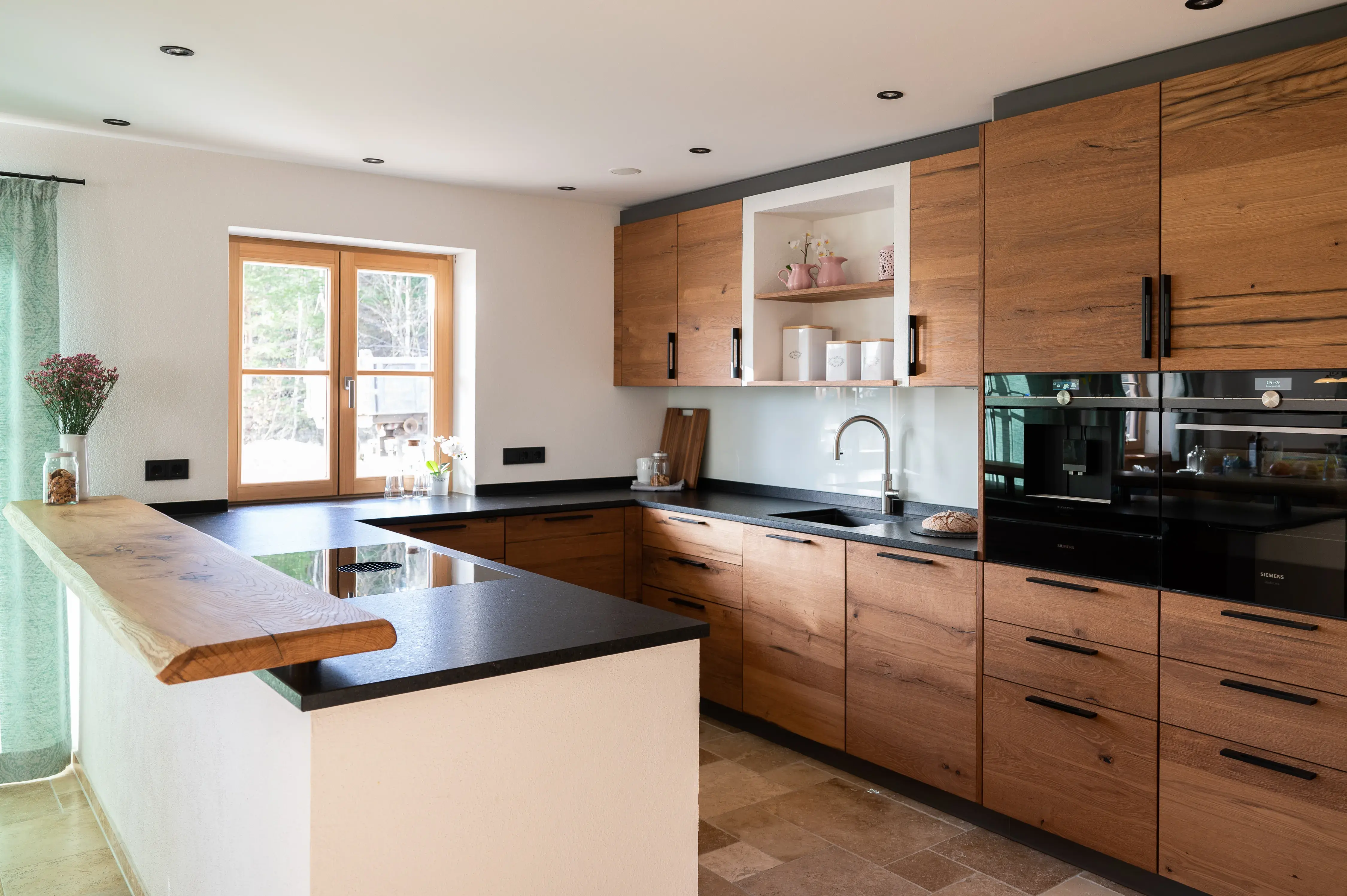 Küche in Altholz Eiche