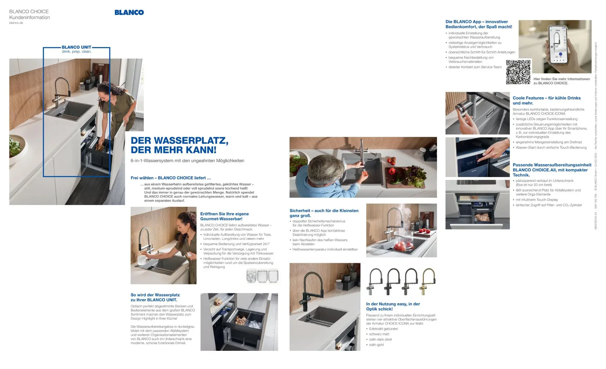 Blanco Choice Kundeninformation